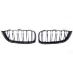 2 CALANDRE LOOK CARBONE BMW SERIE 4 F32 F33 F36 F82 F83 COUPE CABRIOLET GRAND COUPE