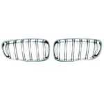 2 calandre chrome et noir double lame pour BMW série 3 GT F34