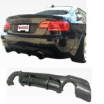 Diffuseur arrière couleur carbone look M performance pour BMW série 3 E92 et E93 335d 335i pack M