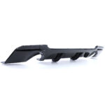 Diffuseur arrière noir look M performance pour BMW série 3 E92 E93 335d 335i pack M de 2007 à 2013 – Image 4