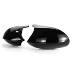 2 coque rétroviseur noir brillant look M3 pour BMW série 1 3 E81 E87 E82 E88 E90 E91 E92 E93 phase 1