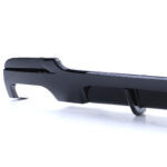 Diffuseur arrière noir double sortie gauche M performance pour BMW série 3 E92 et E93 pack M – Image 3