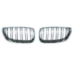 2 calandre chrome et noir BMW série 3 E92 coupé et E93 cabriolet phase 1 de 2006 à 03/2010