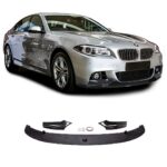 Spoiler avant couleur carbone look M performance pour BMW série 5 F10 F11 pack M