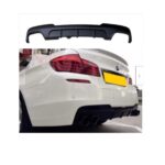 SPOILER / DIFFUSEUR ARRIERE PACK M PERFORMANCE NOIR MAT POUR BMW SERIE 5 F10 ET F11