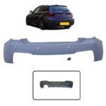 Pare-chocs arrière PACK M PERFORMANCE POUR BMW SERIE 1 F20 F21 PHASE 1 DE 07/2011 A 02/2015
