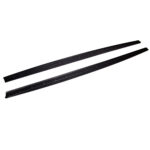 2 lame extensions sous bas de caisse noir brillant look M performance pour BMW série 3 F30 et F31 pack M – Image 3