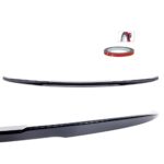 Becquet aileron de coffre noir brillant look M4 pour BMW série 3 F30 berline