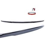 Becquet aileron de coffre couleur carbone look M4 pour BMW série 3 F30 berline