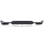Diffuseur arrière noir brillant look M performance type 440i pour BMW série 4 F32 F33 F36 pack M – Image 4