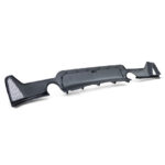 Diffuseur arrière noir brillant look M performance type 440i pour BMW série 4 F32 F33 F36 pack M – Image 5