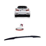 Becquet aileron de coffre look M performance noir brillant pour BMW M4 F82