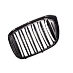 2 CALANDRE DOUBLE LAME NOIR BRILLANT POUR BMW X3 G01 G08 ET X4 G02 – Image 4
