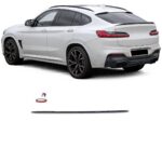 Becquet aileron de coffre noir brillant look M performance BMW X4 G02 de 2018 à 2024