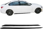 2 LAME SOUS BAS DE CAISSE NOIR MAT M PERFORMANCE BMW SERIE 3 G20 G21 PACK M – Image 2
