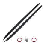 2 LAME SOUS BAS DE CAISSE NOIR MAT M PERFORMANCE BMW SERIE 3 G20 G21 PACK M – Image 5