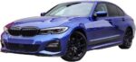 2 LAME SOUS BAS DE CAISSE NOIR MAT M PERFORMANCE BMW SERIE 3 G20 G21 PACK M – Image 6