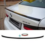 Becquet aileron de coffre look M performance noir brillant BMW série 3 G20 berline – Image 7