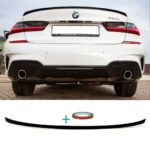 Becquet aileron de coffre look M performance noir brillant BMW série 3 G20 berline – Image 6