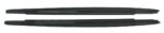 2 lame sous bas de caisse noir mat look M performance pour BMW série 5 G30 G31 pack M – Image 4