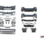 PARECHOC AVANT ARRIERE BAS DE CAISSE PACK M PERFORMANCE BMW SERIE 5 G30 BERLINE PHASE 1