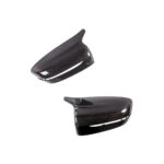 2 coque rétroviseur look M5 en véritable carbone 3D pour BMW série 5 G30 et G31