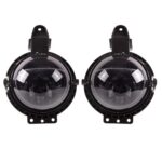 2 ANTIBROUILLARD NOIR POUR MINI COOPER R55 R56 R57 R58 R59 DE 10/06 A 11/13