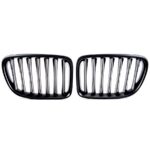 2 calandre noir mat look M performance BMW X1 E84 de 10/2009 à 06/2015 – Image 2