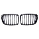 2 calandre noir brillant look M performance pour BMW X1 E84 de 10/2009 à 06/2015