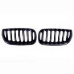 2 CALANDRE NOIR MAT M PERFORMANCE POUR BMW X3 E83 PHASE 1 DE 10/2003 A 07/2006