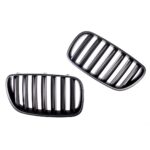 2 calandre noir mat look M performance pour BMW X3 E83 phase 2 de 08/2006 à 09/2010 – Image 2