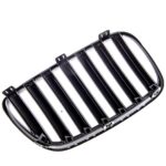 2 calandre noir mat look M performance pour BMW X3 E83 phase 2 de 08/2006 à 09/2010 – Image 4