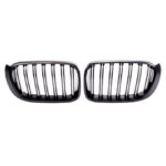 2 GRILLE DE CALANDRE NOIR MAT DOUBLE LAME BMW X4 F26 ET X3 F25 LCI A PARTIR DE 07/2014 – Image 2
