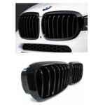 2 calandre noir brillant pour BMW X5 F15 et X6 F16 look M performance – Image 2