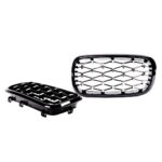 2 calandre noir à spots diamant chrome pour BMW X5 F15 et X6 F16 – Image 3