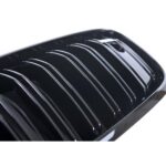 2 calandre double lame noir brillant BMW X5 F15 et X6 F16 avec caméra night vision – Image 5