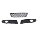 3 grille de pare-chocs nid d'abeille look GTI pour VW POLO 9N3 de 04/2005 à 05/2009 – Image 3