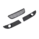 3 grille de pare-chocs nid d'abeille look GTI pour VW POLO 9N3 de 04/2005 à 05/2009 – Image 4