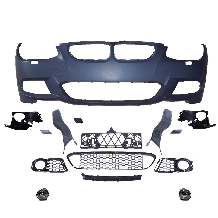 BUMBM0430-B Pare-chocs avant pack M pour BMW série 3 E92 et E93 phase 2 de 04/2010 à 2014 – Image 1