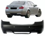 Pare-chocs arrière en abs look M5 pour BMW série 5 E60 avec trous pdc 24mm – Image 4