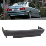 Pare-chocs avant arrière bas de caisse look pack M en abs pour BMW série 5 E34 berline – Image 2