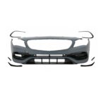Pare-chocs avant arrière bas de caisse look CLA 45 AMG pour MERCEDES CLA C117 de 02/2013 à 04/2019 – Image 2