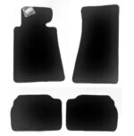 4 tapis de sol velours spécifique BMW série 5 E34 de 1988 à 1995