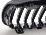 2 GRILLE DE CALANDRE CARBONE POUR BMW SERIE 3 E92 E93 COUPE 320 325 330 D CD XD i ci M3 – Image 3