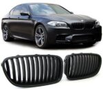 2 calandre look M performance noir mat pour BMW série 5 F10 F11