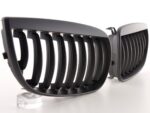 2 CALANDRE NOIR MAT POUR BMW SERIE 1 E81 E87 PHASE 1 DE 09/2004 A 03/2007 – Image 2