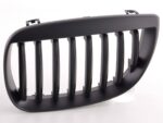 2 CALANDRE NOIR MAT POUR BMW SERIE 1 E81 E87 PHASE 1 DE 09/2004 A 03/2007 – Image 3