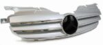 CALANDRE MERCEDES SLK R170 DE 08/1996 A 12/2003 GRIS SILVER + CHROME LOOK CL