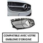 CALANDRE DIAMANT POUR MERCEDES CLASSE A W176 PHASE 1 DE 2012 A 08/2015