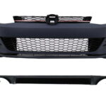 Pare-chocs avant bas de caisse et diffuseur look GTI pour VW golf 7 phase 2 de 11/2016 à 01/2021